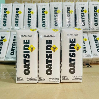 (Sỉ Thùng 24 Hộp) Sữa Yến Mạch OATSIDE Oat Milk Blend Mini 180ml