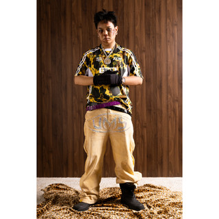 Áo Thun Jersey Merchandise 131KM  PJPO x UM$  Form Rộng Rãi Thoải Mái Polyester In Chuyển Nhiệt Hoạ Tiết Camo Cao Cấp