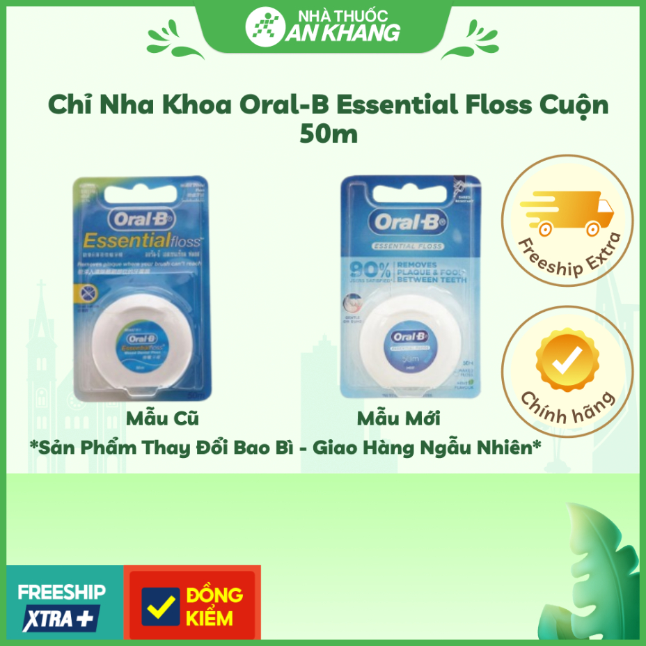 Chỉ Nha Khoa Oral-B Floss Essential (50M)