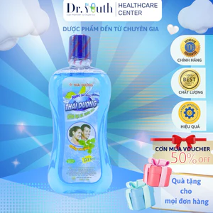 Nước súc miệng Thái Dương - Hương bạc hà (Chai 500ml)