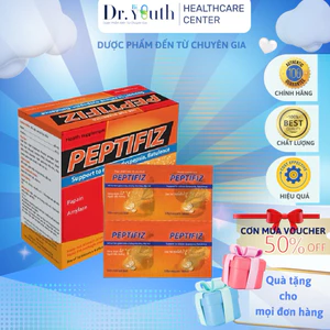 Viên sủi US Pharma Peptifiz giảm đau bao tử dạ dày ợ hơi chua nóng rát, khó tiêu ăn kém (hộp 40 viên)