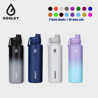 Bình giữ nhiệt GOGLET thể thao - Giữ lạnh lâu, 16 màu đẹp, 3 size tiện lợi - Giá rẻ hot trend, Inox 304 An Toàn Sức Khỏe