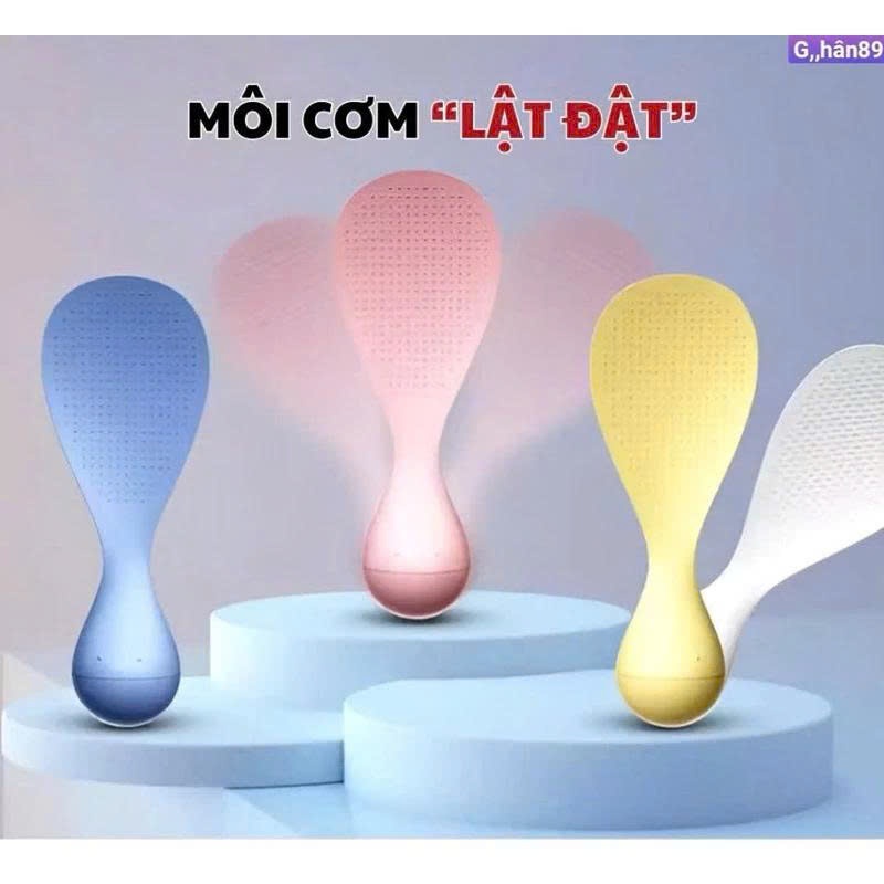 muôi thìa xới cơm lật đật cute,dụng cụ nấu ăn tiện lợi