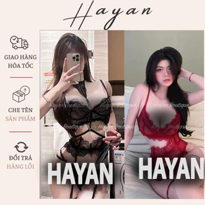 BR3 Set cosplay nội y ren,bộ đồ lót lingerie bralette kèm dây đai nối đùi gợi cảm BR3