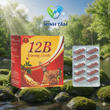 Viên uống vitamin tổng hợp 12B bổ sung vitamin và khoáng chất, tăng cường sức khỏe - Hộp 100 viên