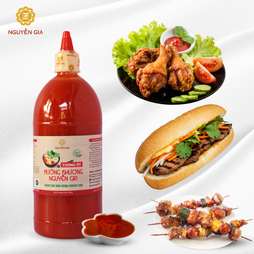 Tương Ớt Mường Khương Siêu Tiết Kiệm Nguyễn Gia 1L NGTO042