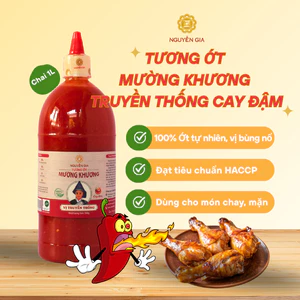Tương Ớt Mường Khương Nguyễn Gia Truyền Thống Xưa Cay Đậm 1L NGTO013