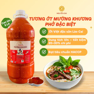 Tương Ớt Mường Khương Phở Đặc Biệt Nguyễn Gia 5L NGTO03
