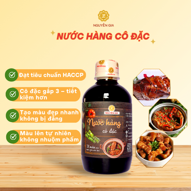 Nước Hàng Nguyễn Gia Cốt Dừa Cô Đặc (Đường Thốt Nốt) 250ml NGNH012