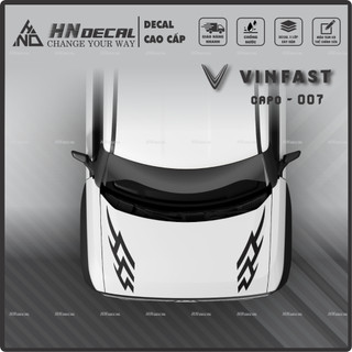 DECAL DÁN CAPO XE VF3 - TEM DÁN CAPO VF3 MẪU MỚI NHẤT NHIỀU MÀU SẮC LỰA CHỌN ( MẪU 07 )