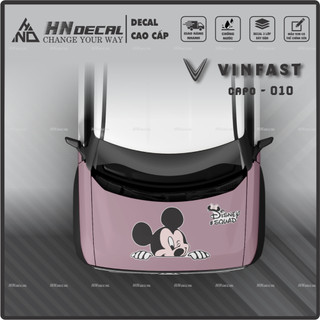 DECAL DÁN CAPO XE VF3 - TEM DÁN CAPO VF3 MẪU MỚI NHẤT NHIỀU MÀU SẮC LỰA CHỌN ( MẪU 10  )