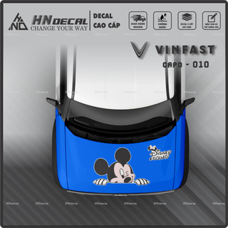 DECAL DÁN CAPO XE VF3 - TEM DÁN CAPO VF3 MẪU MỚI NHẤT NHIỀU MÀU SẮC LỰA CHỌN ( MẪU 10  )