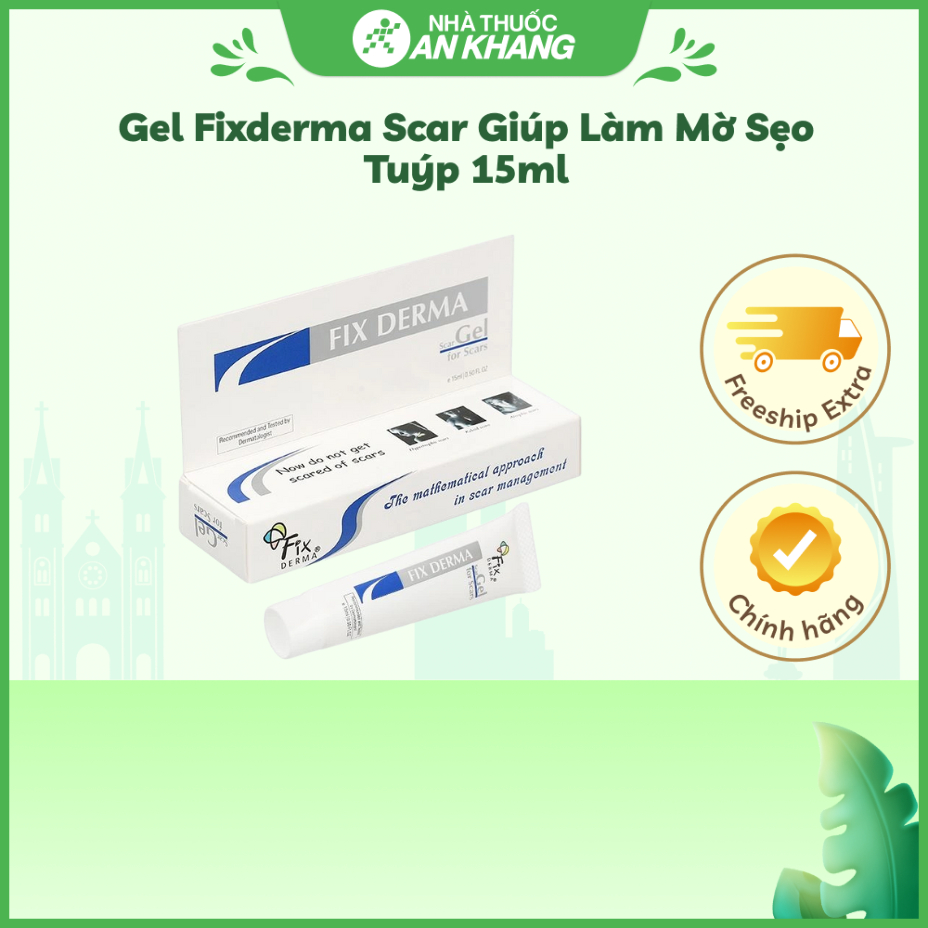 Gel Fixderma Scar giúp làm mờ sẹo tuýp 15ml