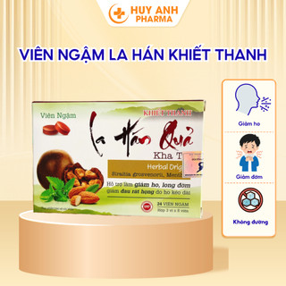 Viên Ngậm Ho La Hán Quả (Hộp 24 viên)