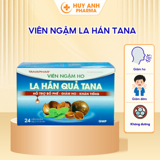 Viên Ngậm Ho La Hán Quả (Hộp 24 viên)