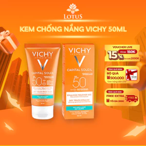 Kem chống nắng Vichy Emulsion Dry Touch SPF50+ 50ml