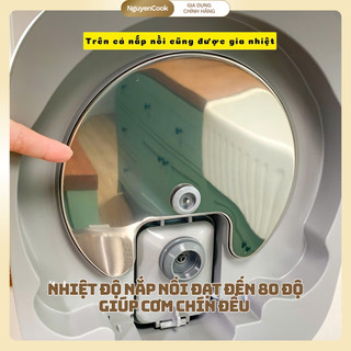 Nồi Cơm Điện Cao Tần Karlin IH4000 Pro 4.5L – Lòng Inox316L Vân Lục Giác, 25 Chế Độ, Song Ngữ
