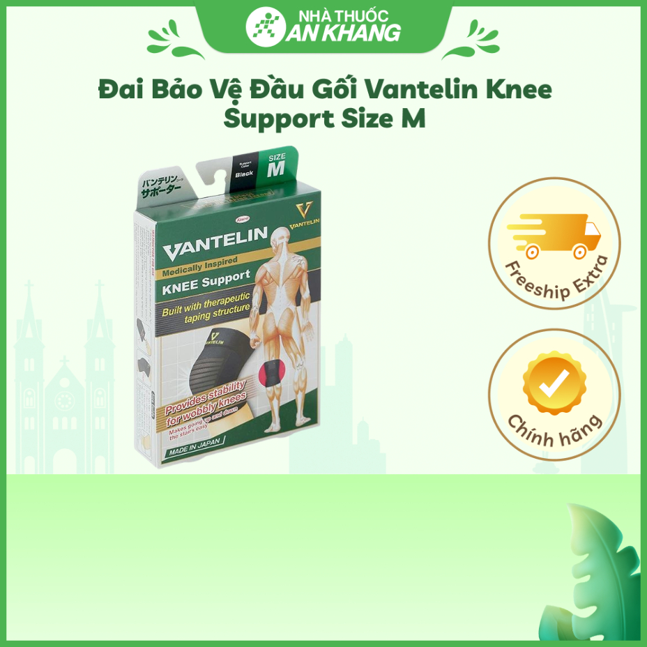 Đai bảo vệ đầu gối Vantelin Knee Support size M