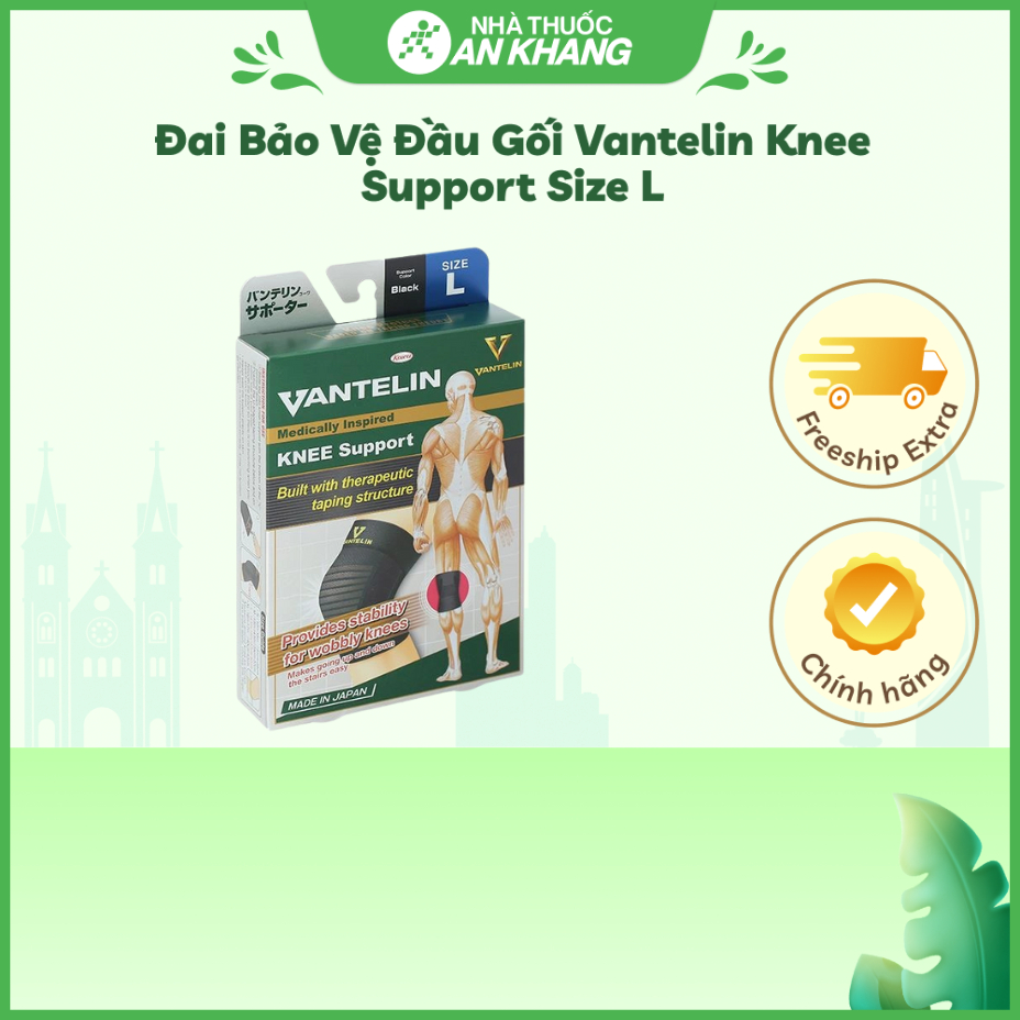 Đai bảo vệ đầu gối Vantelin Knee Support size L