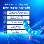 Máy Tẩy Trắng Răng Tại Nhà CONG FANSDR – Ánh Sáng Xanh + Gel Trắng Răng – Trắng Nhanh Không Ê Buốt – An Toàn- Trắng Lâu — ảnh 2