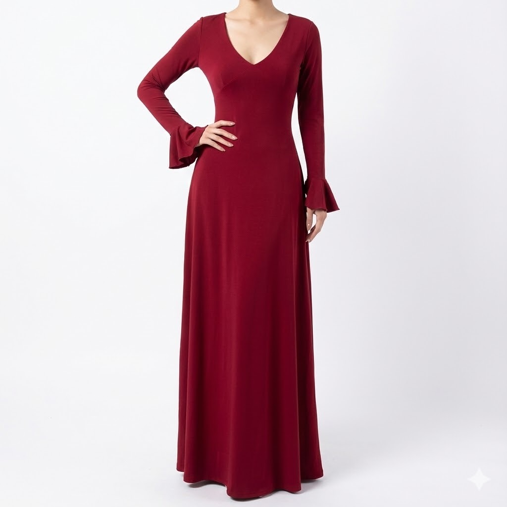 Đầm body nữ cổ kín sát nách dáng tank top, chân váy xòe nhẹ dự tiệc Yourname Dress YN204