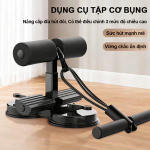 Dụng Cụ Tập Cơ Bụng Có Đế Hút Chân Không Gập Bụng Tại Nhà Thể Thao Tại Nhà Đa Năng Có Dây Kéo