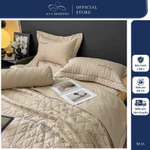 [M16] [Set 5 Món - Như ảnh] Bộ Chăn & Ga Gối Trần Bông Cotton Linen Sợi Lanh Cao Cấp Mềm Mát - Eva Bedding — ảnh 1
