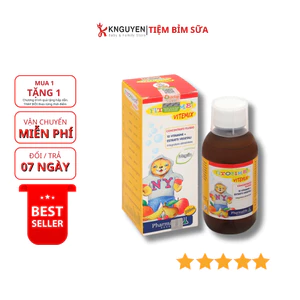 FITOBIMBI VITEMIX BỔ XUNG VITAMIN TỔNG HỢP VÀ KHOÁNG CHẤT CHO BÉ | NHẬP KHẨU CHÍNH HÃNG ITALY