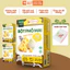 Combo 3 Hộp Bột Phô Mai Tách Muối Tomato T&P Cho Bé Ăn Dặm – 45 Gói 3g Dinh Dưỡng, An Toàn - 3EB45