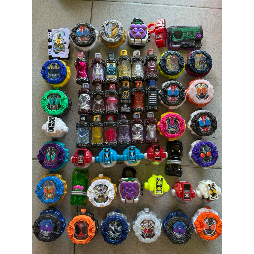 Bottle Build - Ride Watch - Eye Ghost - Key zero one - All candy - Đồ ...