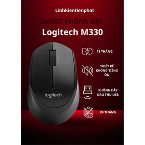 🔥 Chuột Logitech M330 - Bấm cả ngày vẫn không mỏi.