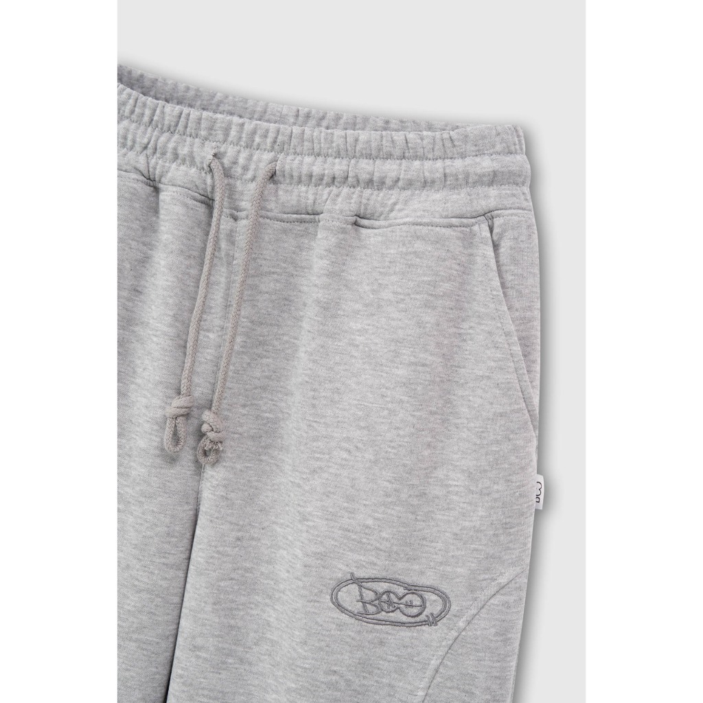 Quần Jogger BOO Rút Dây Thêu Logo BOO Dáng Rộng Cá Tính Chất liệu Nỉ Da Cá Phong Cách Cá Tính