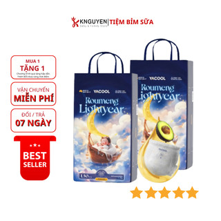 Tã/Bỉm Quần/dán Yacool Roumeng Lightyear Đủ Size siêu thấm xuyên đêm Cho Bé Yêu
