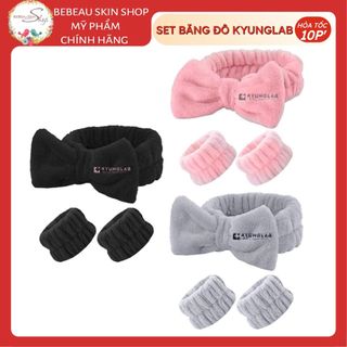 Set Băng đô và chun tay rửa mặt Kyunglab xinh xắn, màu ngẫu nhiên - Bebeau