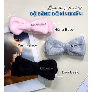 Set Băng đô và chun tay rửa mặt Kyunglab xinh xắn, màu ngẫu nhiên - Bebeau
