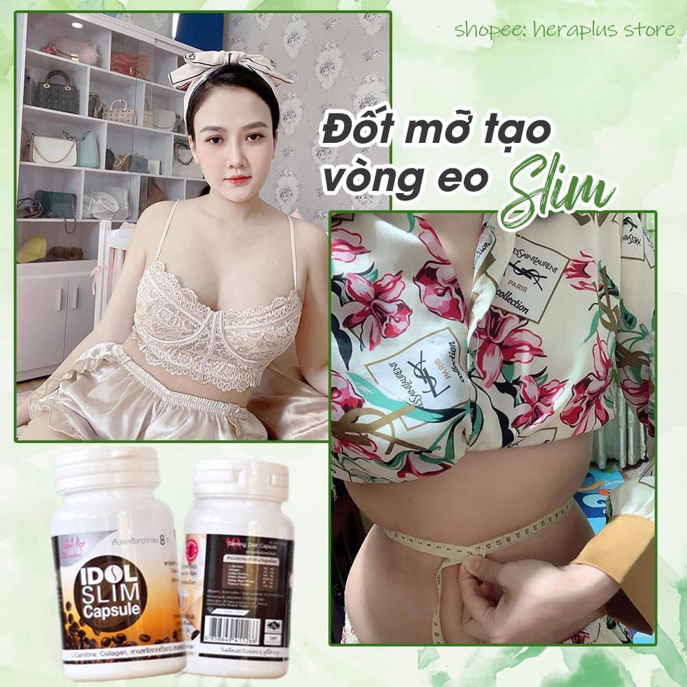 Viên Uống Giảm Cân Idol SLim Capsule 15 Viên Chính Hãng Chuẩn Hàng Nhập Thái Lan