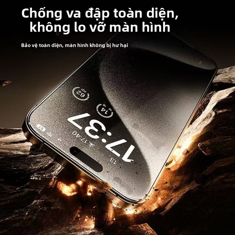 Xem xét cao độ thép màng áp dụng apple 14pro/16/17/15/13 chống thấm nước 12/11 chống lại dấu vân tay