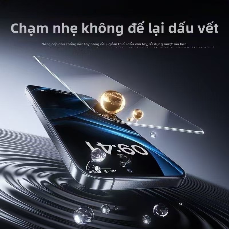 Xem xét cao độ thép màng áp dụng apple 14pro/16/17/15/13 chống thấm nước 12/11 chống lại dấu vân tay