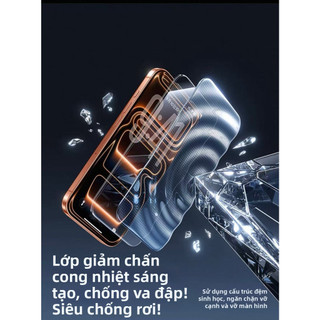 Ultra high definition thép màng áp dụng cho 14pro/16/17/15/13 chống thấm nước 12/11 chống lại dấu vân tay
