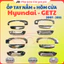 Bộ ốp tay và hõm cửa xe Hyundai Getz 2007-2023 Mạ Crom cao cấp, sáng bóng (giá 1 bộ)