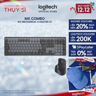 Combo Bàn phím Logitech Mechanical và Chuột Logitech MX Master 3S