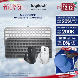 Combo bàn phím Logitech MX Keys Mini và chuột Logitech MX Master 3S