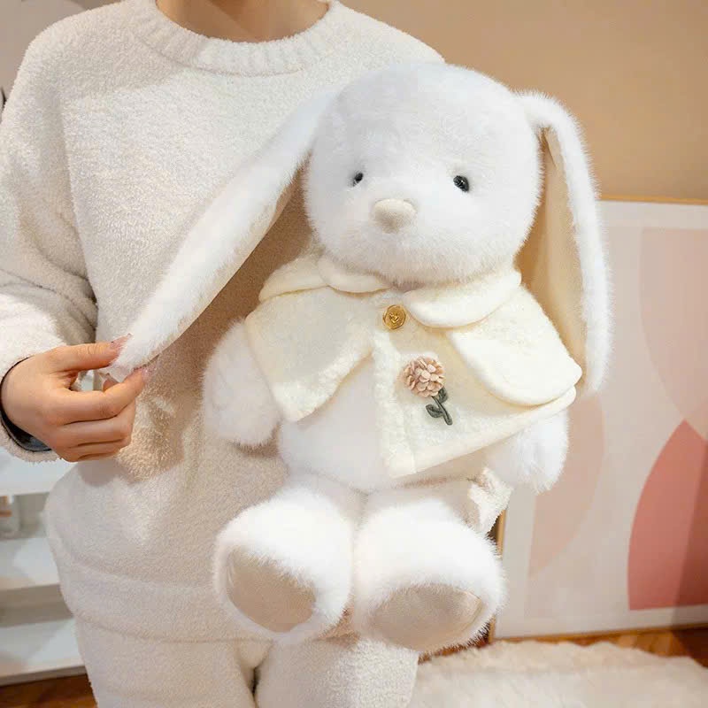 Gấu Bông Thỏ Khoác Áo Choàng Quý Tộc Dễ Thương Quà Tặng Sang Trọng Cho Bạn Gái,Cho Bé Ngày Sinh Nhật