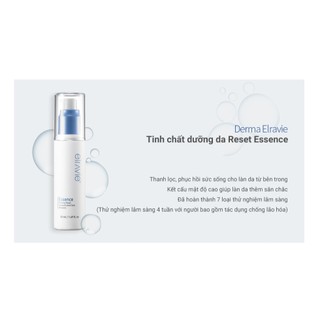 Combo Làm Sạch Cân Bằng Elravie Deep Cleansing Foam & Reset Essence