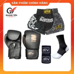 Combo Boxing & Muay Thái: Găng Boxing Circle + Băng Đa + Quần Muay + Tất bảo vệ khớp cổ chân - Set đồ tập cơ bản — ảnh 2