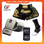 Combo Boxing & Muay Thái: Găng Boxing Circle + Băng Đa + Quần Muay + Tất bảo vệ khớp cổ chân - Set đồ tập cơ bản — ảnh 3