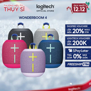 Loa Bluetooth di động Logitech Ultimate Ears WONDERBOOM 4 - Bass lớn 360o, Kháng nước IP67