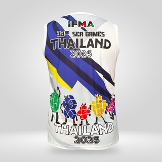 Áo Thun Fighter IFMA Cao Cấp - SEA Games 33 Thái Lan 2025