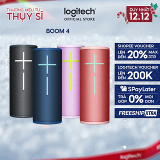 Loa Bluetooth di động Ultimate Ears Boom 4 - Bass lớn 360o, Chắc chắn, Kháng nước, Phạm vi 45m