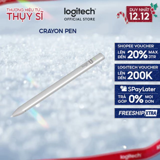 Bút cảm ứng Logitech Crayon dành cho iPad - Công nghệ kỹ thuật số như Apple Pencil